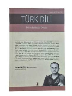 TÜRK DİLİ DİL VE EDEBİYAT DERGİSİ HAZİRAN 2013 SAYI:738