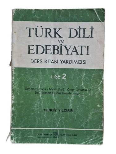 TÜRK DİLİ VE EDEBİYATI DERS KİTABI YARDIMCISI LİSE 2 - 0
