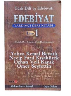 TÜRK DİLİ VE EDEBİYATI EDEBİYAT YARDIMCI DERS KİTABI LİSE 1