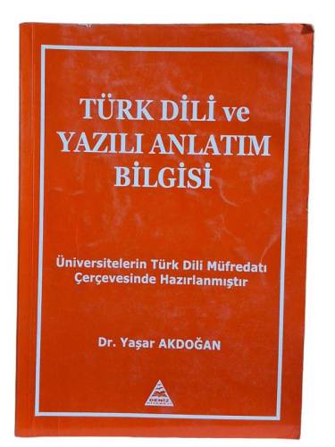 TÜRK DİLİ VE YAZILI ANLATIM BİLGİSİ - 0