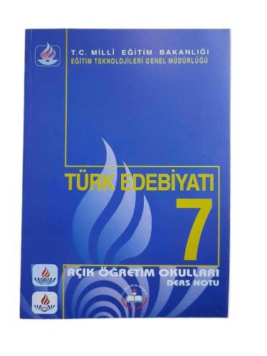 TÜRK EDEBİYATI-7 MEB AÇIKÖĞRETİM - 0