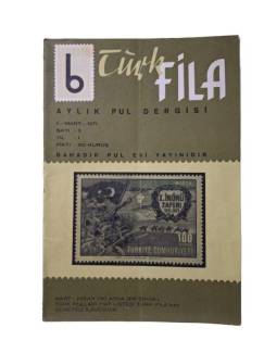 TÜRK FİLA AYLIK PUL DERGİSİ 1 MART 1971 SAYI:3 YIL:1