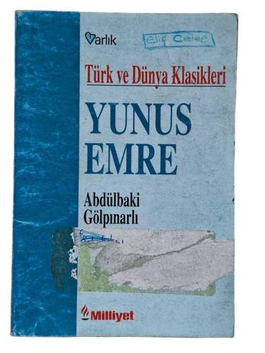 TÜRK VE DÜNYA KLASİKLERİ YUNUS EMRE - 0