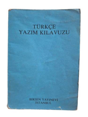 TÜRKÇE YAZIM KILAVUZU - 0