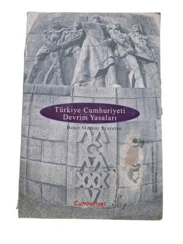 TÜRKİYE CUMHURİYETİ DEVRİM YASALARI - 0