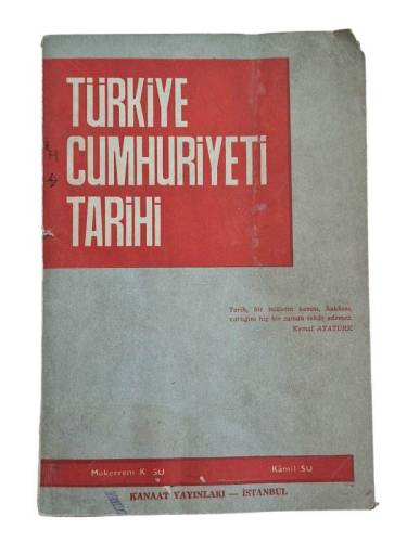 TÜRKİYE CUMHURİYETİ TARİHİ - 0