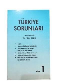 TÜRKİYE SORUNLARI 1