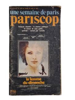 UNE SEMAİNE DE PARİS PARISCOP DU MERCREDİ 21 AVRİL AU MARDİ 27 AVRİL NO 413