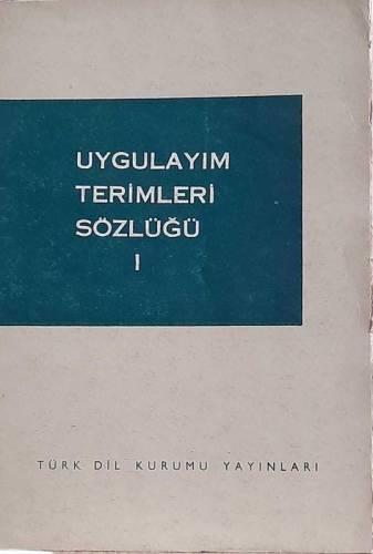 UYGULAYIM TERİMLERİ SÖZLÜĞÜ - 0