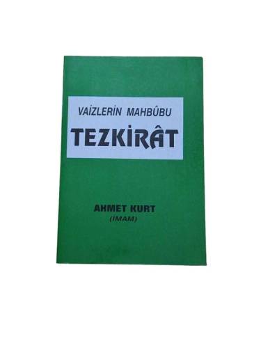 VAİZLERİN MAHBUBU TEZKİRAT - 0