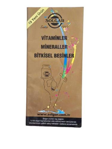 VİTAMİNLER MİNERALLER BİTKİSEL BESİNLER - 0