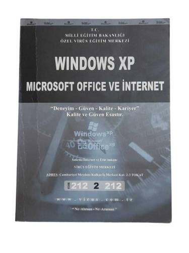 WINDOWS XP MICROSOFT OFFICE VE İNTERNET - 0