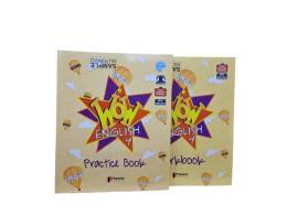 WOW ENGLISH 4 2 KİTAP SET - (PRACTICE BOOK - WORKBOOK)