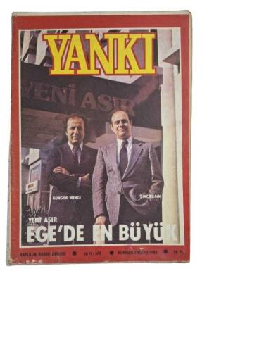 YANKI HAFTALIK HABER DERGİSİ SAYI:578 26 NİSAN 2 MAYIS 1982 - 0