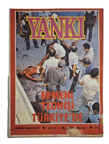 YANKI HAFTALIK HABER DERGİSİ SAYI:594 16-22 AĞUSTOS 1982 - 0