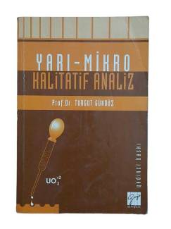 YARI MİKRO KALİTATİF ANALİZ