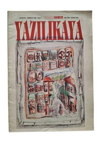 YAZILIKAYA AYLIK KÜLTÜR SANAT DERGİSİ HAZİRAN-TEMMUZ 1996 SAYI:2 - 0
