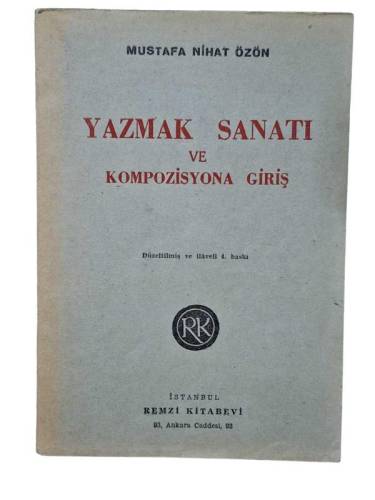 YAZMAK SANATI VE KOMPOZİSYONA GİRİŞ - 0