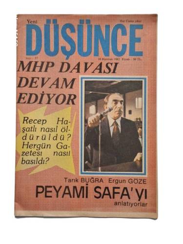 YENİ DÜŞÜNCE / SAYI 37 / 18 HAZİRAN 1982 - 0