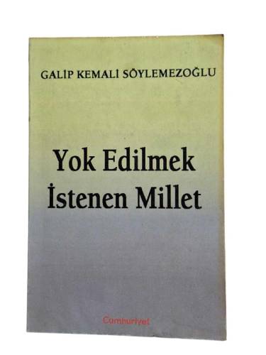 YOK EDİLMEK İSTENEN MİLLET - 0