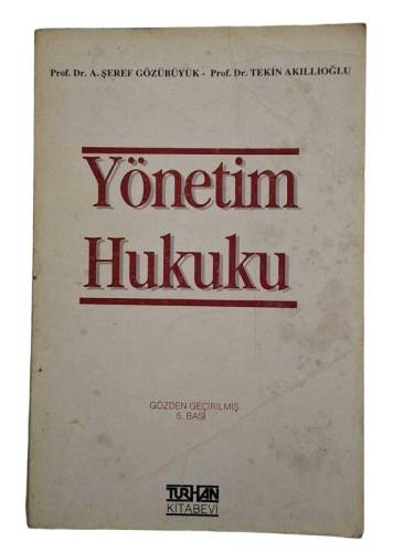 YÖNETİM HUKUKU - 0