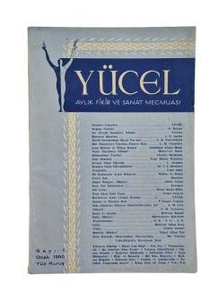 YÜCEL AYLIK FİKİR VE SANAT MECMUASI SAYI:1 OCAK 1950